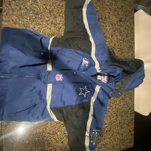 DALLAS COWBOYS NFL PRO LINE TAG ATHLETICS VINTAGE LINED STADIUM JACKET SIZE S